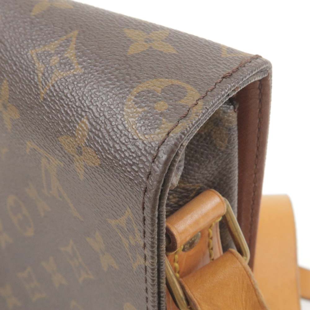 LOUIS VUITTON Monogram Cartouchiere 26 Crossbody Bag M51252 - Picture 15 of 16